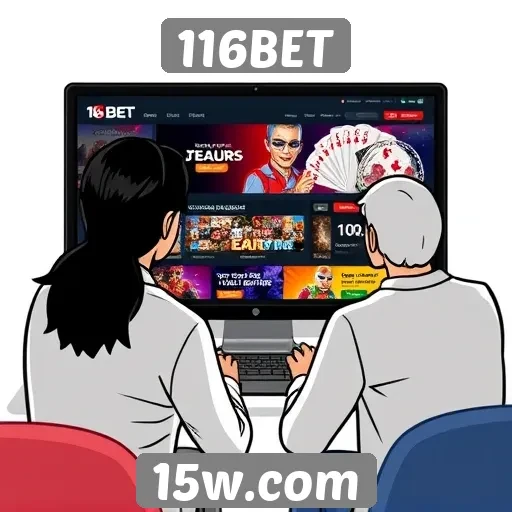 User experience no site 116BET e sua interface